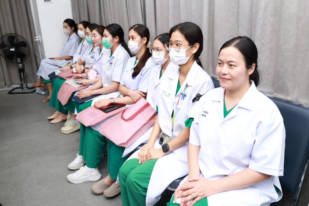 การอบรมเว็บไซต์ รพ.ภูมิพล
